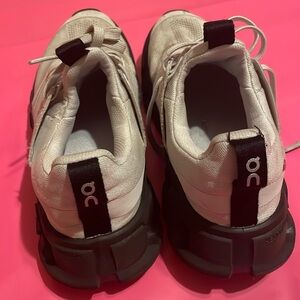 Size 6.5 cloud on shoes over $100 at Nordstrom . Used but still good